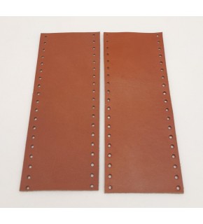 Çanta Aksesuar Taba Gerçek Deri Tutma Sapı 15X6 Cm Simit Sap