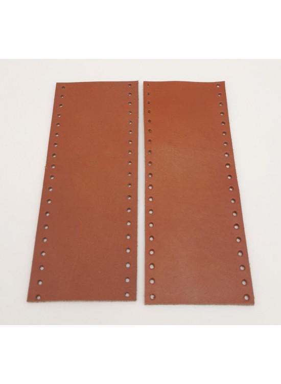 Çanta Aksesuar Taba Gerçek Deri Tutma Sapı 15X6 Cm Simit Sap