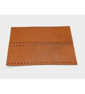 Çanta Aksesuar Taba Gerçek Deri Tutma Sapı 18X6 Cm Simit Sap