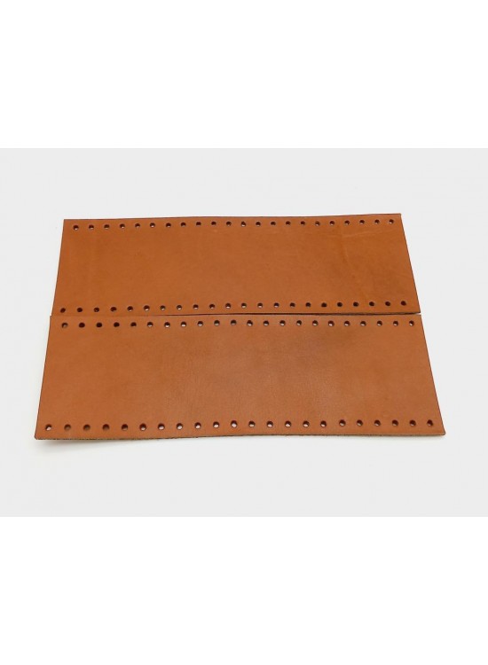 Çanta Aksesuar Taba Gerçek Deri Tutma Sapı 18X6 Cm Simit Sap