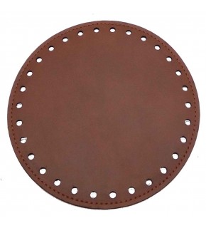 Çanta Aksesuar Taba Renk 16 Cm Yuvarlak Taban Plaka