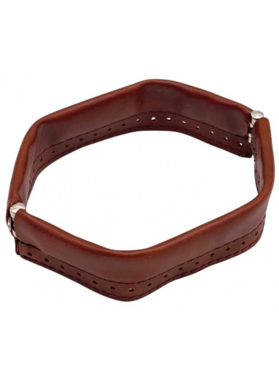 Çanta Aksesuar Taba Renk Derili Metal Çanta Ağzı 18 Cm