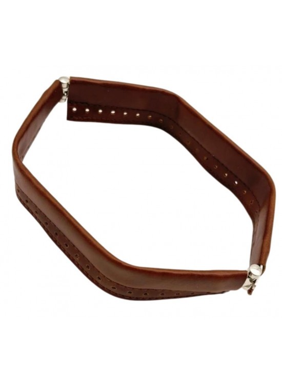 Çanta Aksesuar Taba Renk Derili Metal Çanta Ağzı 22 Cm (Gizli Burs) Çanta Aksesuar Taba Renk Derili Metal Çanta Ağzı 22 Cm (Gizli Burs)