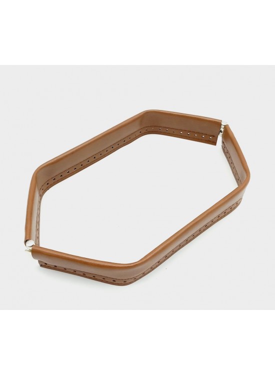 Çanta Aksesuar Taba Renk Derili Metal Çanta Ağzı 30 Cm Çanta Aksesuar Taba Renk Derili Metal Çanta Ağzı 30 Cm