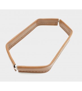 Çanta Aksesuar Taba Renk Derili Metal Çanta Ağzı 33 Cm