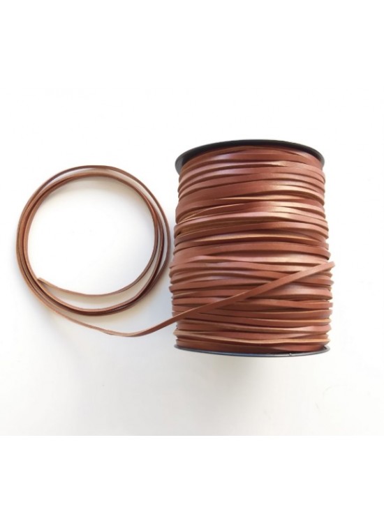 Çanta Aksesuar Taba Renk Gerçek Deri 3 Mm Deri İp Metrelik Çanta Aksesuar Taba Renk Gerçek Deri 3 Mm Deri İp Metrelik