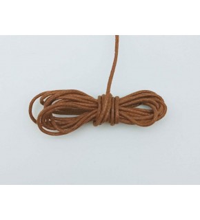 Çanta Aksesuar Taba Renk Mumlu Koton İp 5 Metre