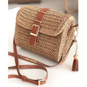 Çanta Aksesuar Taba Renk Nilcehobi Gerçek Deri Çanta Seti Light Gold Metalli