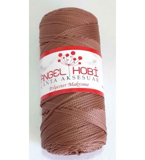 Çanta Aksesuar Taba Renk Polyester Makrome