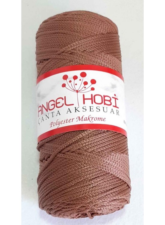 Çanta Aksesuar Taba Renk Polyester Makrome