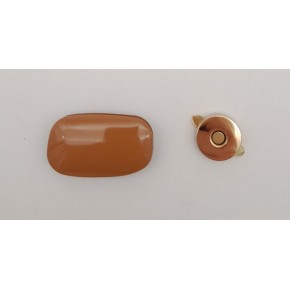 Çanta Aksesuar Taba Renkli Light Gold Mıknatıslı Kilit