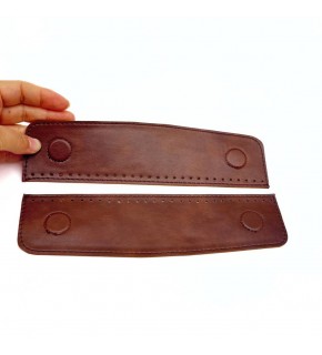 Çanta Aksesuar Taba Suni Derili Çift Gizli  Mıknatıs