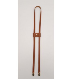 Çanta Aksesuar Taba Tek Kat Suni Deri Büzgü Light Gold Metalli