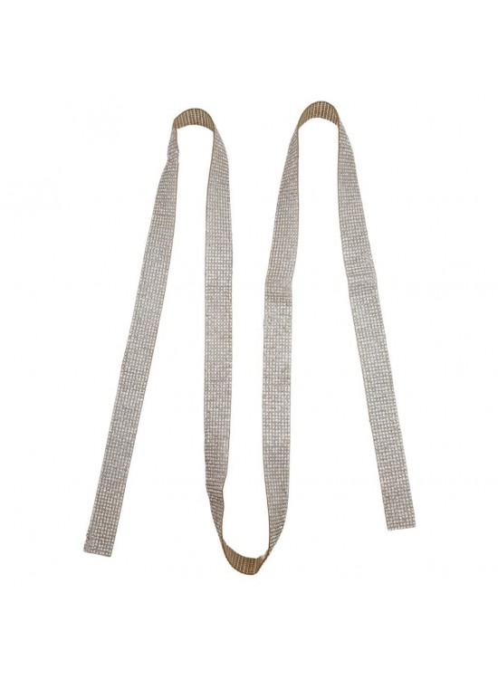 Çanta Aksesuar Taşlı Şerit Süs Gümüş Renk 1 metre Çanta Aksesuar Taşlı Şerit Süs Gümüş Renk 1 metre