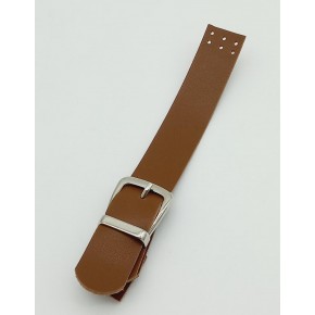 Çanta Aksesuar Tek Kat 18 Cm Suni Deri Taba Kapak Gümüş Metal