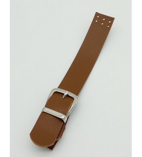 Çanta Aksesuar Tek Kat 18 Cm Suni Deri Taba Kapak Gümüş Metal