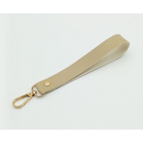 Çanta Aksesuar Tek Kat Suni Deri Bej Renk Elcik Light Gold Metal