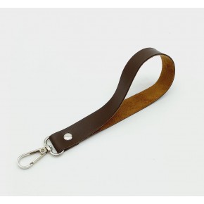 Çanta Aksesuar Tek Kat Suni Deri Kahverengi Elcik Gümüş Metal