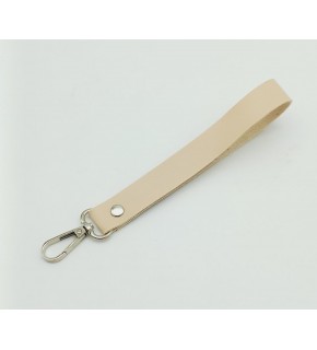 Çanta Aksesuar Tek Kat Suni Deri Krem Renk Elcik Gümüş Metal