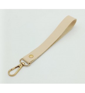 Çanta Aksesuar Tek Kat Suni Deri Krem Renk Elcik Light Gold Metal