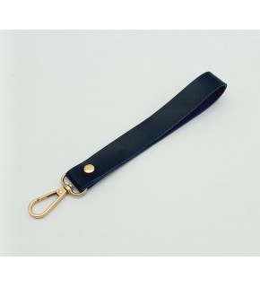 Çanta Aksesuar Tek Kat Suni Deri Lacivert Renk Elcik Light Gold Metal