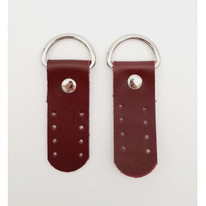 Çanta Aksesuar Tek Kat Suni Deri Sapucu Böce Bordo Renk Gümüş Metalli