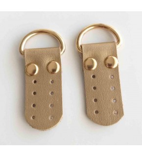 Çanta Aksesuar Tek Kat Suni Deri Sapucu (Böce) Gold Renk Gold Metal