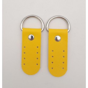 Çanta Aksesuar Tek Kat Suni Deri Sapucu Böce Sarı Renk Gümüş Metalli