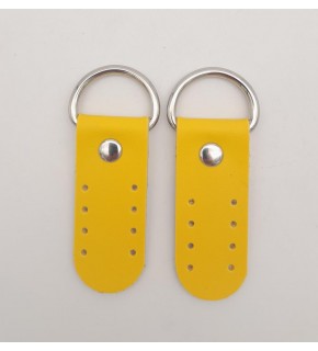 Çanta Aksesuar Tek Kat Suni Deri Sapucu Böce Sarı Renk Gümüş Metalli