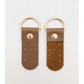 Çanta Aksesuar Tek Kat Suni Deri Sapucu Böce Vizon Renk Light Gold Metalli