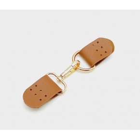 Çanta Aksesuar Tek Kat Suni Deri Taba Kancalı Böce Kilit Light Gold Metalli