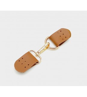 Çanta Aksesuar Tek Kat Suni Deri Taba Kancalı Böce Kilit Light Gold Metalli