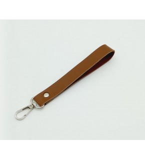 Çanta Aksesuar Tek Kat Suni Deri Taba Renk Elcik Gümüş Metal