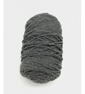 Çanta Aksesuar Tok Pamuk Makrome Antrasit