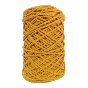 Çanta Aksesuar Tok Pamuk Makrome Hardal No:8