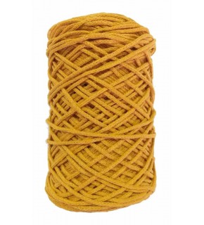 Çanta Aksesuar Tok Pamuk Makrome Hardal No:8