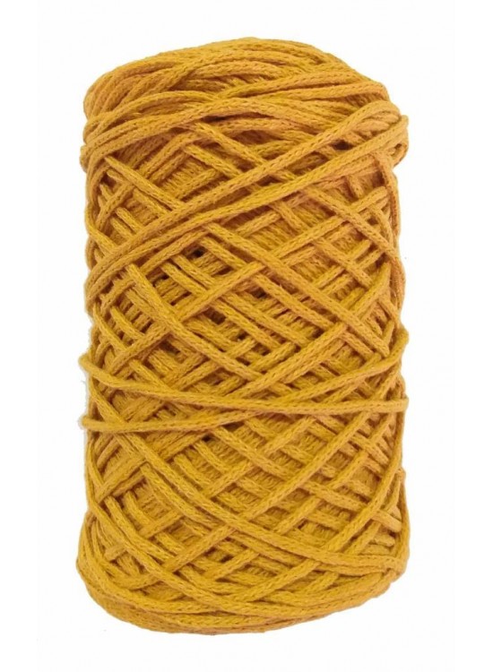 Çanta Aksesuar Tok Pamuk Makrome Hardal No:8 Çanta Aksesuar Tok Pamuk Makrome Hardal No:8