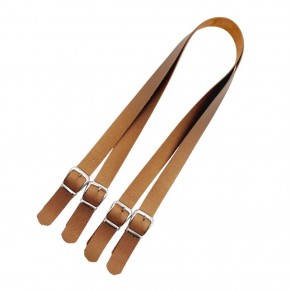 Çanta Aksesuar Tokalı Model Suni Deri Bakır Renk Çift Çanta Sapı Gümüş Metal