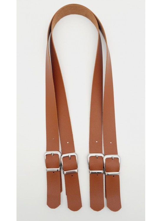 Çanta Aksesuar Tokalı Model Suni Deri Taba Renk Çift Çanta Sapı Gümüş Metal Çanta Aksesuar Tokalı Model Suni Deri Taba Renk Çift Çanta Sapı Gümüş Metal