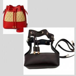 Çanta Aksesuar Torba Model Çanta Yapım Aparatı  Koyu Kahve Light Gold Metalli