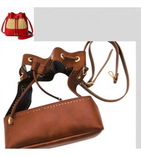 Çanta Aksesuar Torba Model Çanta Yapım Aparatı Taba Renk Light Gold Metalli