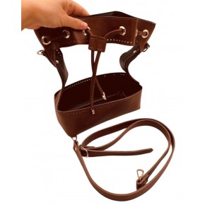 Çanta Aksesuar Torba Model Çanta Yapım Aparatı Taba Renk Light Gold Metalli