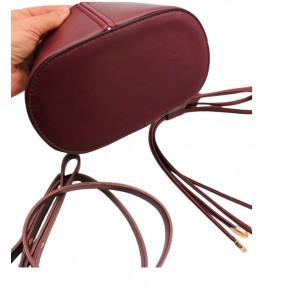 Çanta Aksesuar Torba2 Model Çanta Yapım Aparatı Bordo Renk Light Gold Metalli