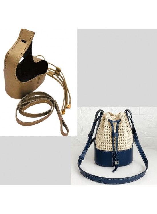 Çanta Aksesuar Torba2 Model Çanta Yapım Aparatı Gold Renk Light Gold Metalli