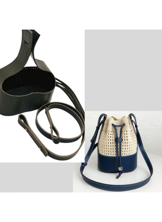 Çanta Aksesuar Torba2 Model Çanta Yapım Aparatı Haki Renk Light Gold Metalli