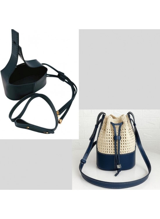 Çanta Aksesuar Torba2 Model Çanta Yapım Aparatı Lacivert Renk Light Gold Metalli