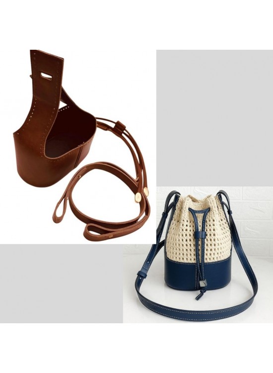 Çanta Aksesuar Torba2 Model Çanta Yapım Aparatı Taba Renk Light Gold Metalli