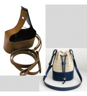 Çanta Aksesuar Torba2 Model Çanta Yapım Aparatı Vizon Renk Light Gold Metalli