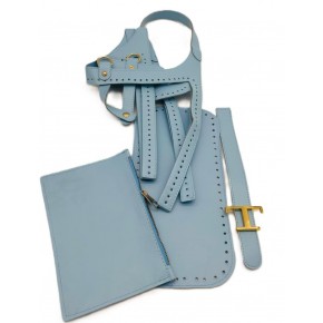 Çanta Aksesuar TTS Model Çanta Yapım Aparatı Mavi Light Gold Metalli