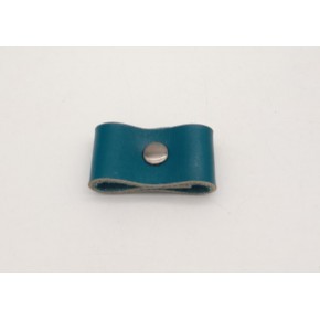 Çanta Aksesuar Turkuaz Gerçek Deri Büzgülük Füme Metalli